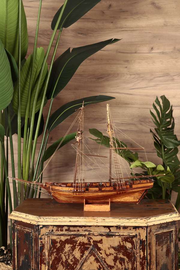 Wooden Sailing Ship Model 